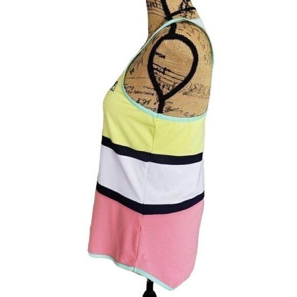 Women's Racerback Training Tank Top Loose Fit Color Block Small NWOT - Picture 3 of 6